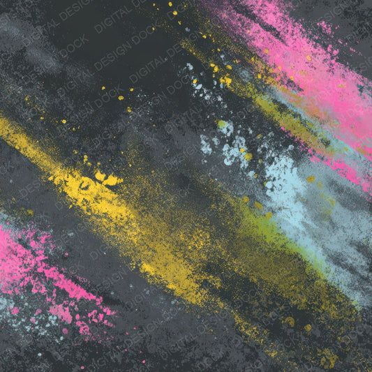 Colour Chalk Smudge Digital Paper Pack (DDD008771)