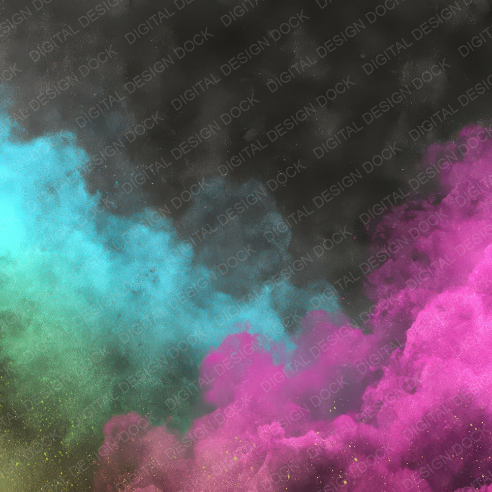 Colour Smoke Grunge Digital Paper Pack (DDD008743)