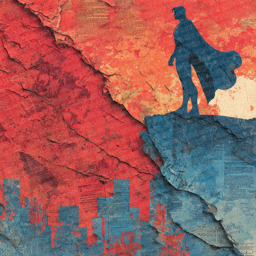 Comic Book Hero City Wall Digital Paper Pack (DDD001198)