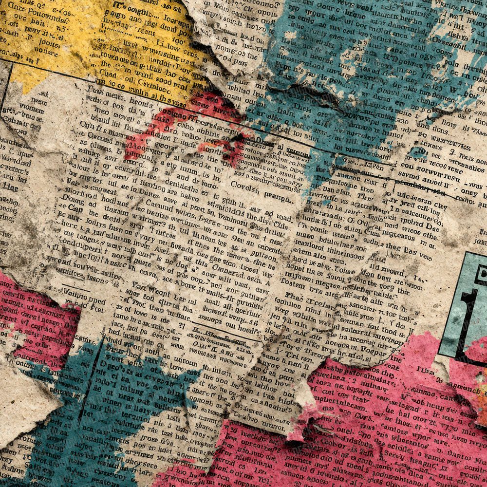 Comic Book Newspaper Fade Digital Paper Pack (DDD001202)