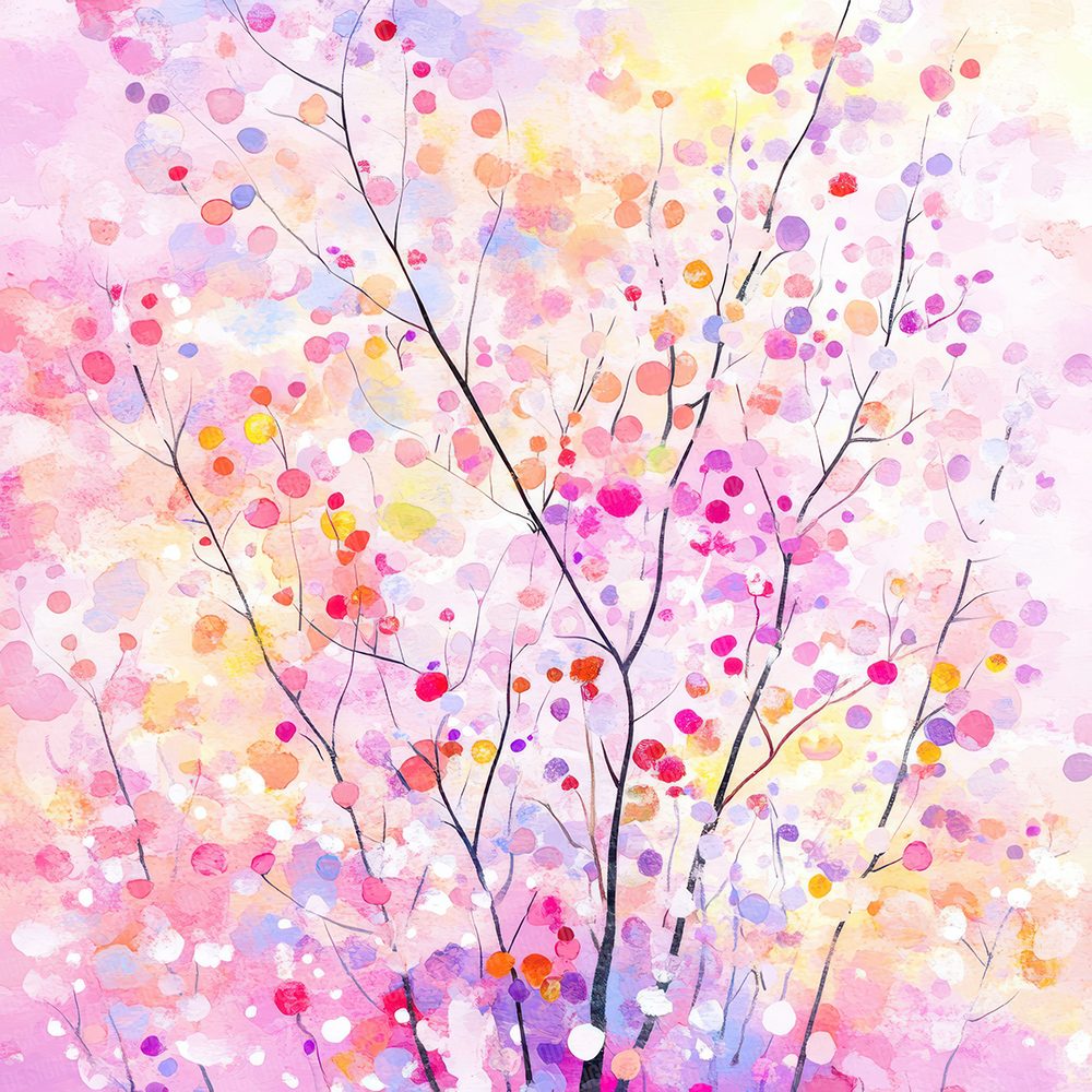 Confetti Blossom Trees Digital Paper Pack (DDD001222)