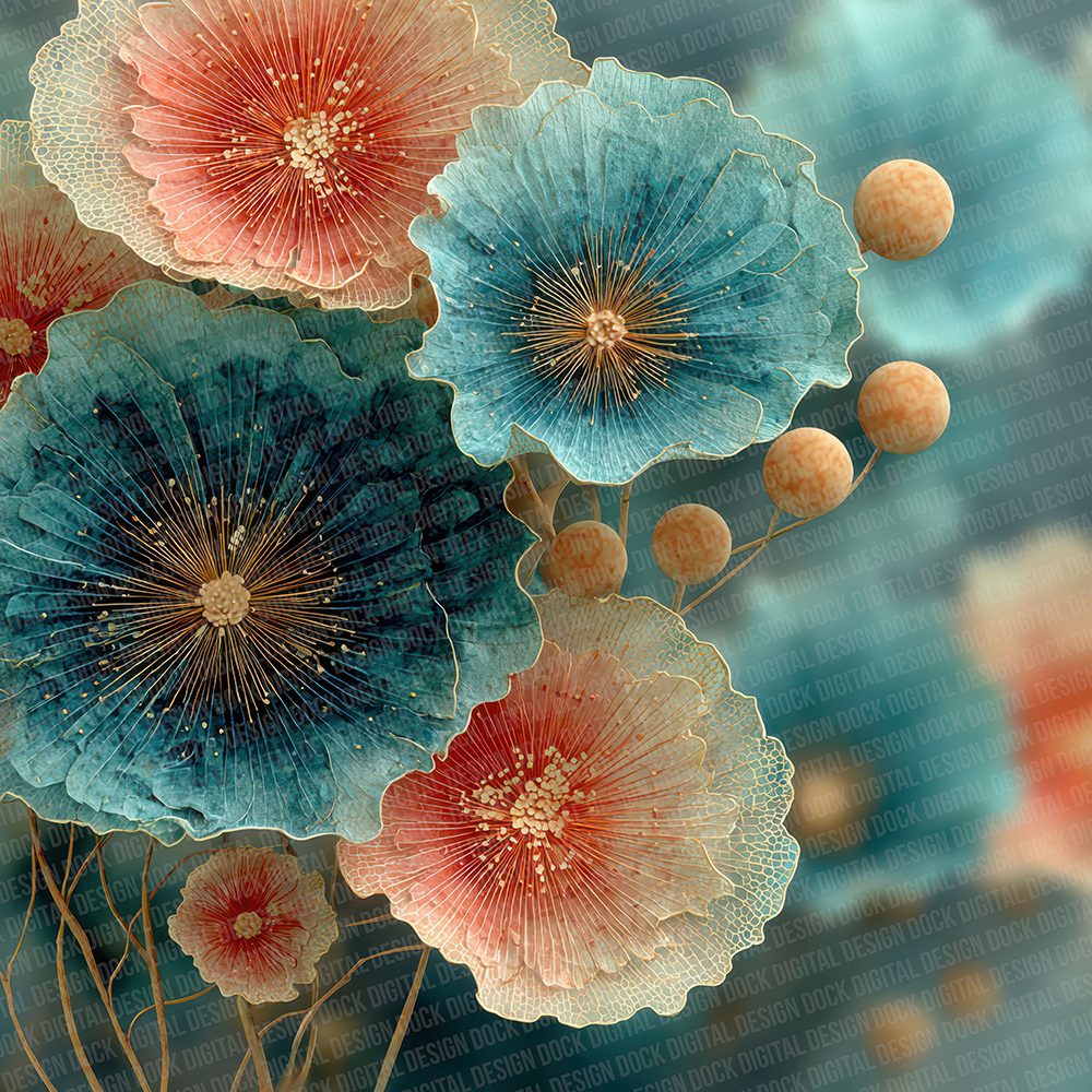 Coral Polyp Soft Digital Paper Pack (DDD001250)