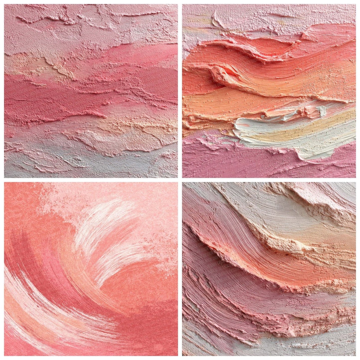 Coral Shell Drift Digital Paper Pack (DDD001256)