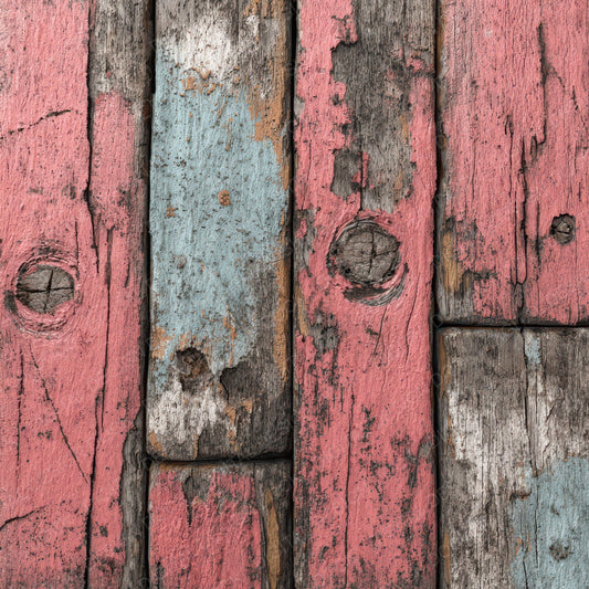 Coral Washed Wood Panels Digital Paper Pack (DDD007894)