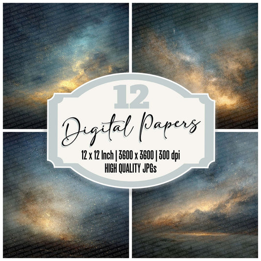 Cosmic Memory Field Digital Paper Pack (DDD001278)
