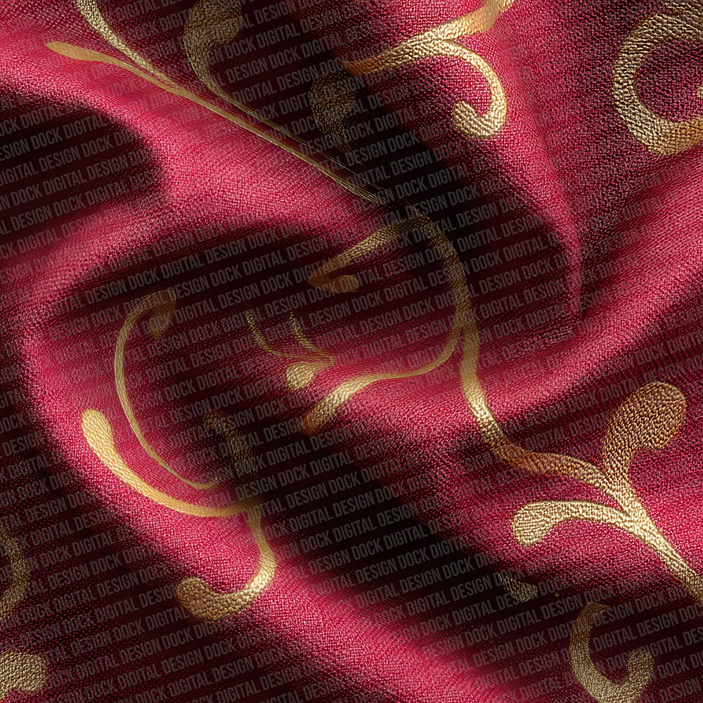 Crimson Velvet Swirl Digital Paper Pack (DDD001343)