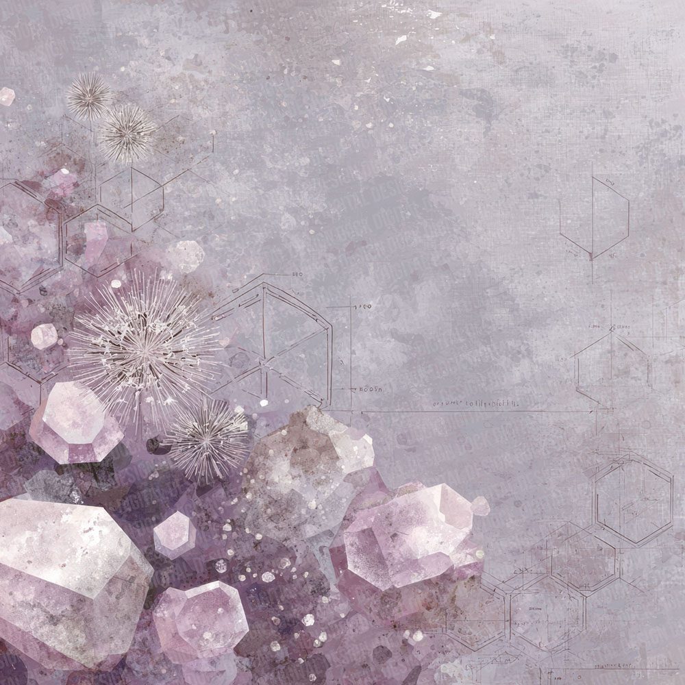 Crystal Mineral Notes Wash Digital Paper Pack (DDD001359)