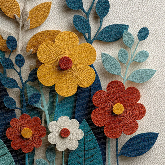Cut Paper Botanicals Digital Paper Pack (DDD001366)