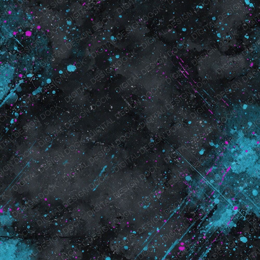 Cyan Violet Grunge Digital Paper Pack (DDD008568)