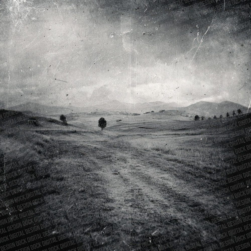 Damaged Countryside Panorama Digital Paper Pack (DDD001389)