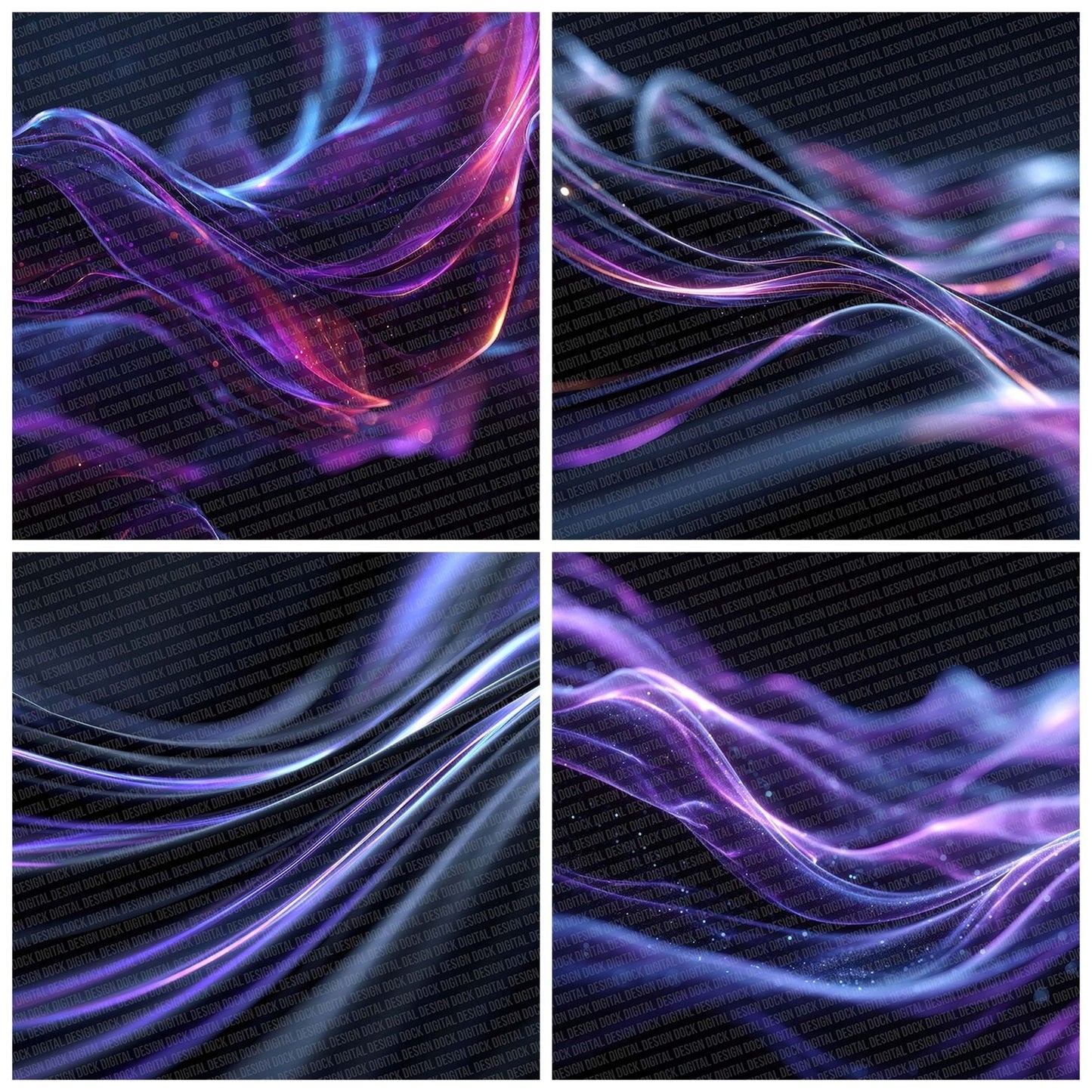 Dark Matter Flow Digital Paper Pack (DDD001402)