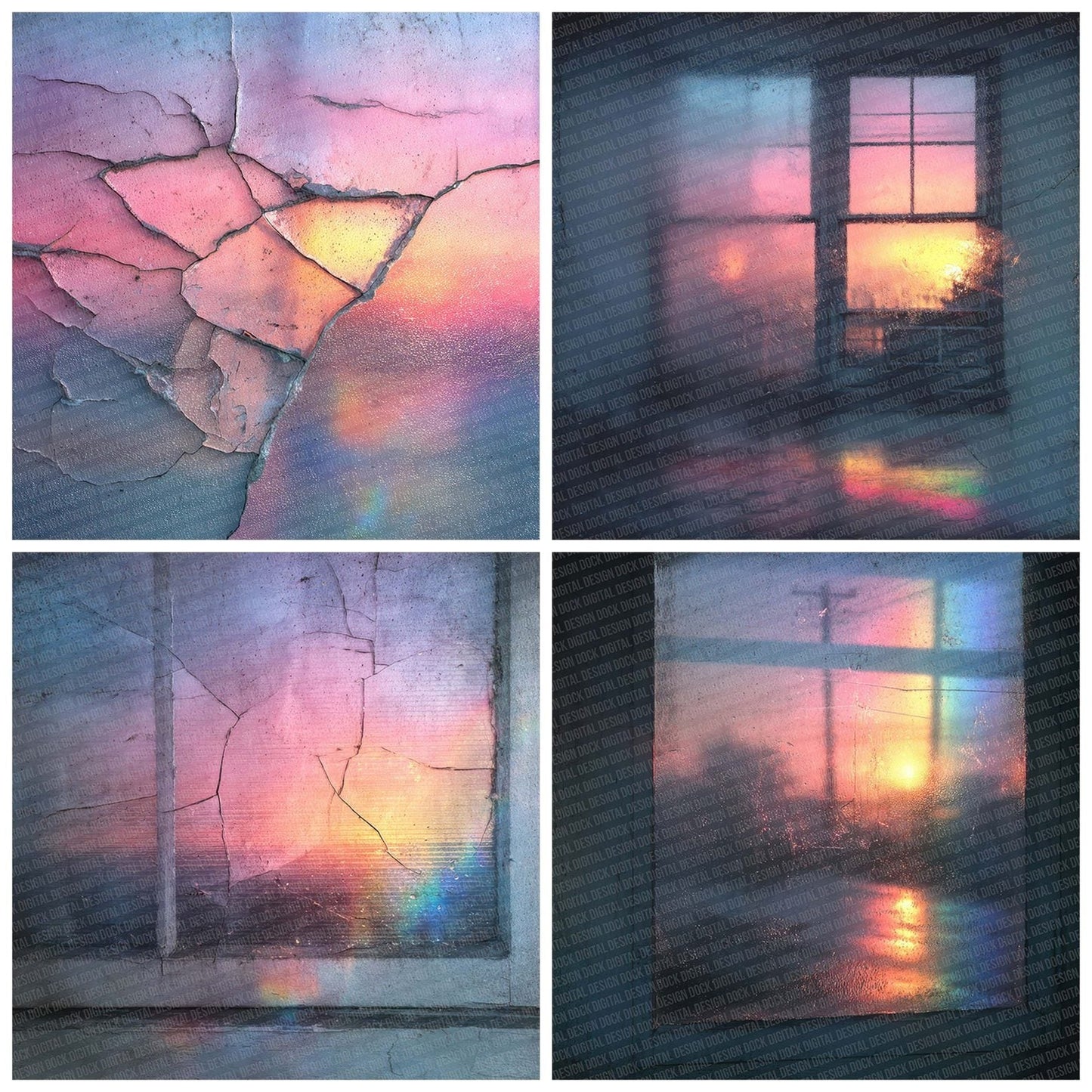 Dawn Window Dustlight Digital Paper Pack (DDD001406)