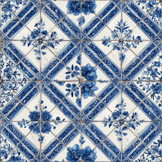 Delft Diamond Tile Digital Paper Pack (DDD008391)