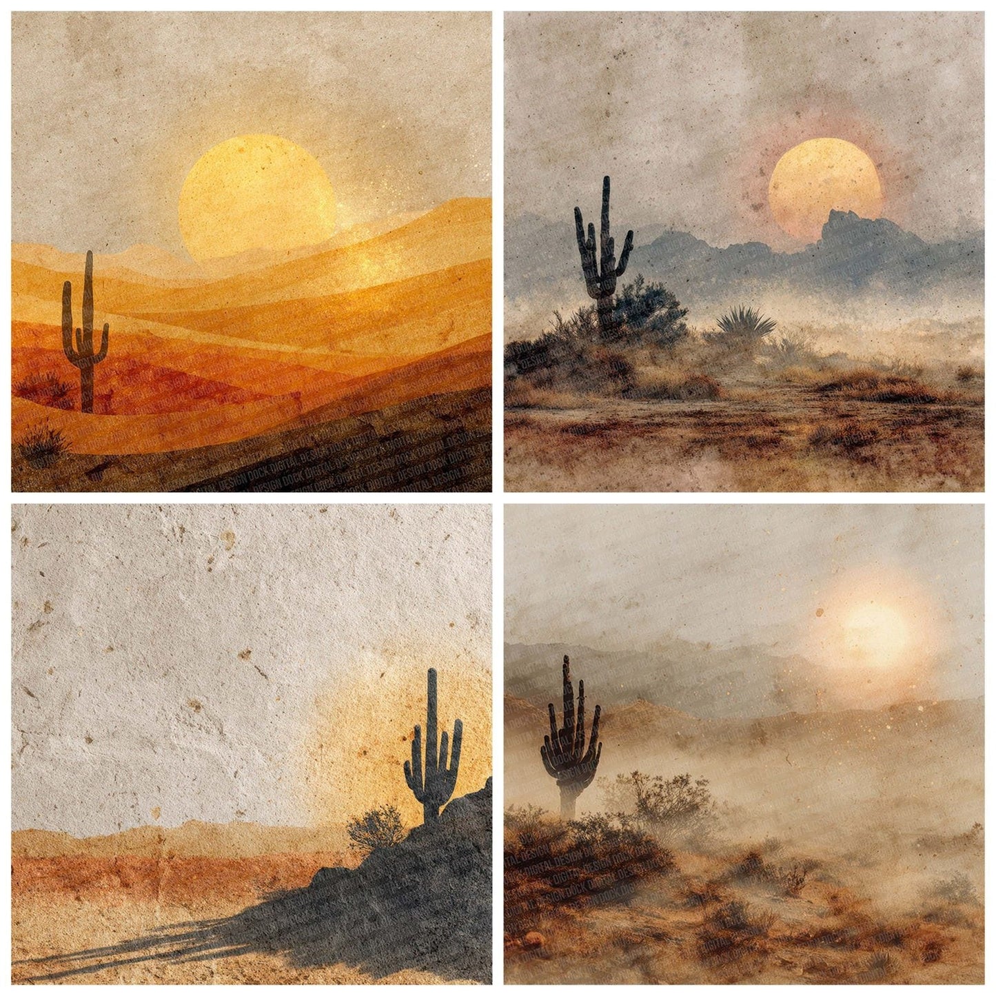 Desert Light Drag Digital Paper Pack (DDD001453)