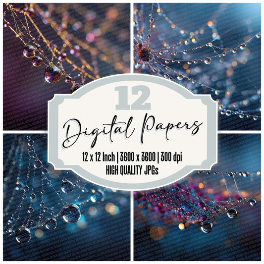 Dew Web Threads Digital Paper Pack (DDD001458)