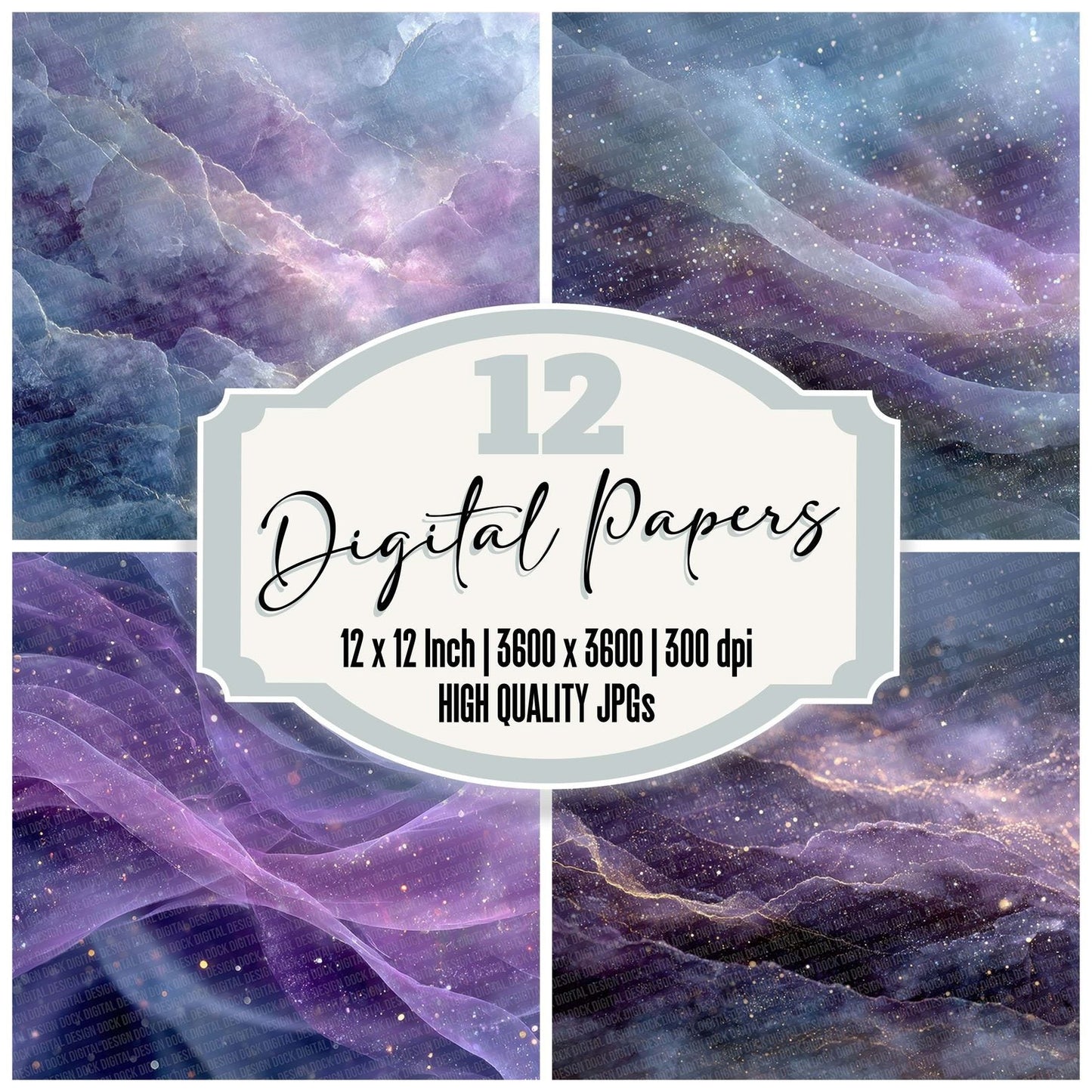 Dimensional Veil Digital Paper Pack (DDD001463)