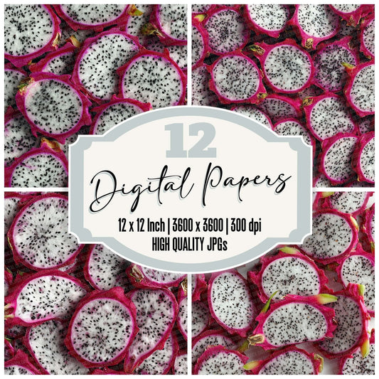 DragonFruit Overhead Fill Digital Paper Pack (DDD001483)