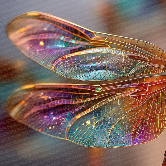 Dragonfly Mesh Light Digital Paper Pack (DDD001482)