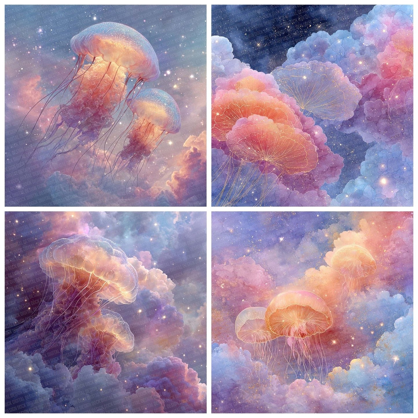 Dream Jelly Sky Digital Paper Pack (DDD001489)