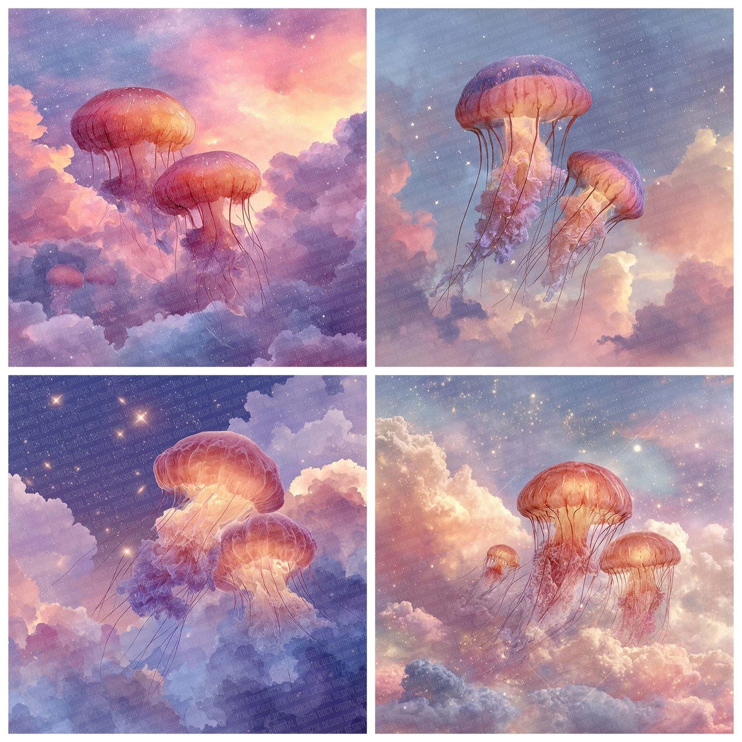 Dream Jelly Sky Digital Paper Pack (DDD001489)