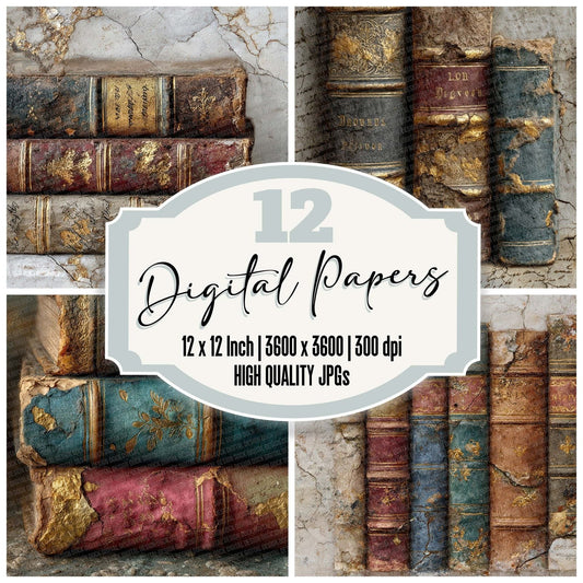 Dust Spine Silence Digital Paper Pack (DDD001521)