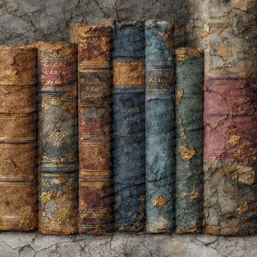 Dust Spine Silence Digital Paper Pack (DDD001521)
