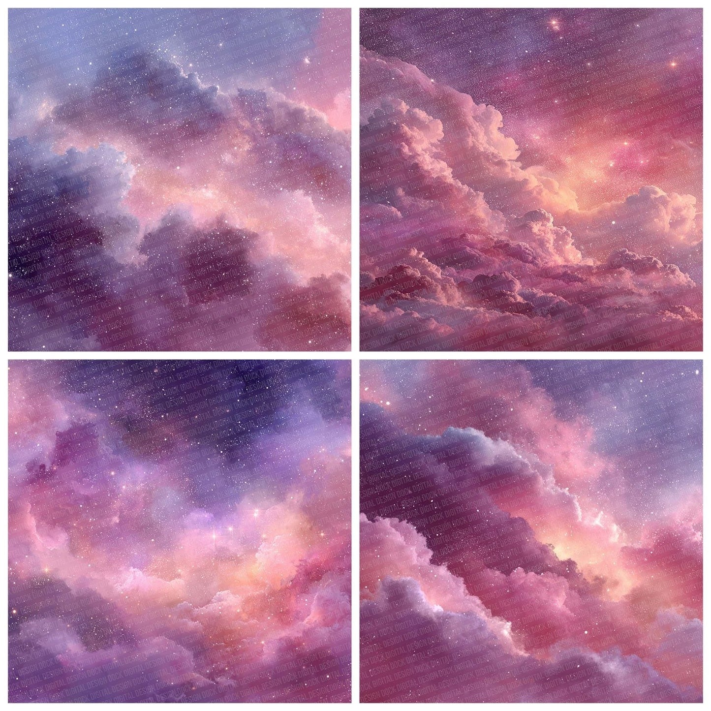 Dusty Celestial Digital Paper Pack (DDD001523)
