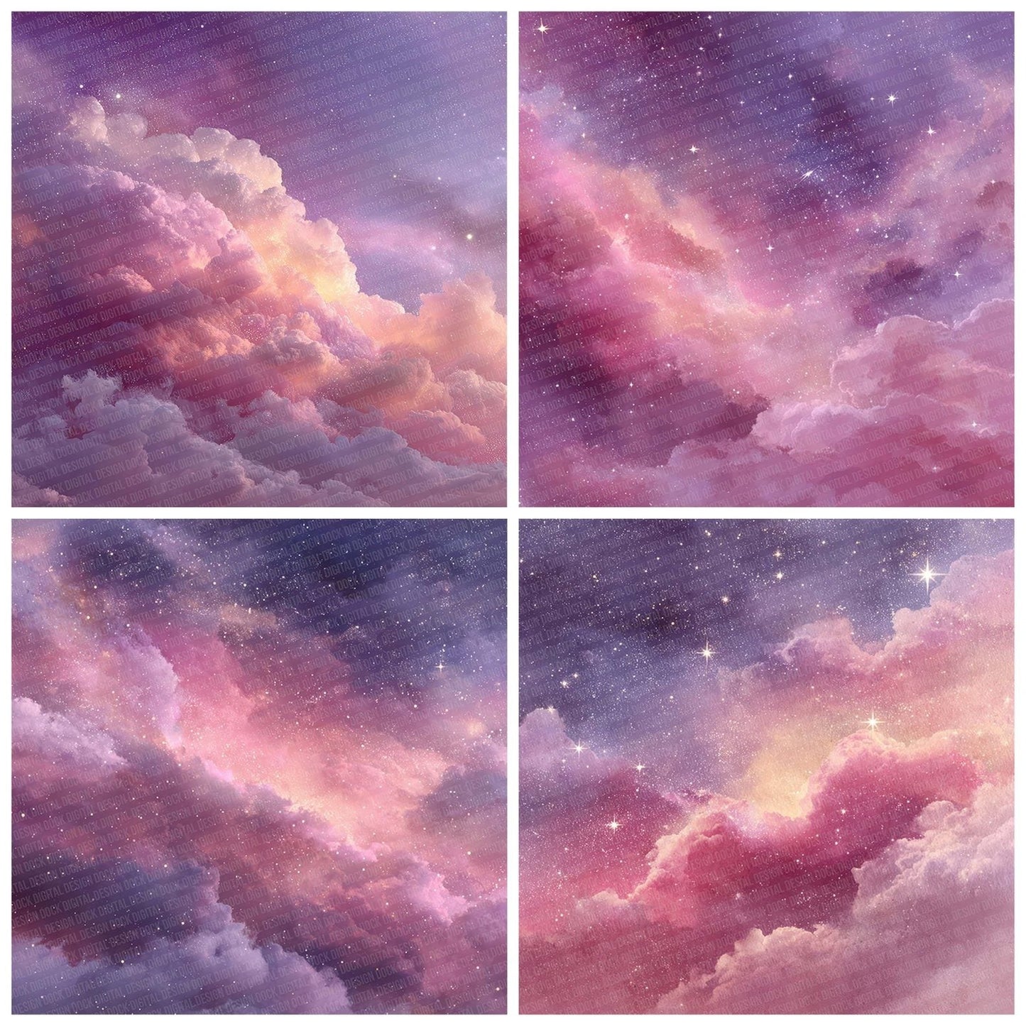 Dusty Celestial Digital Paper Pack (DDD001523)