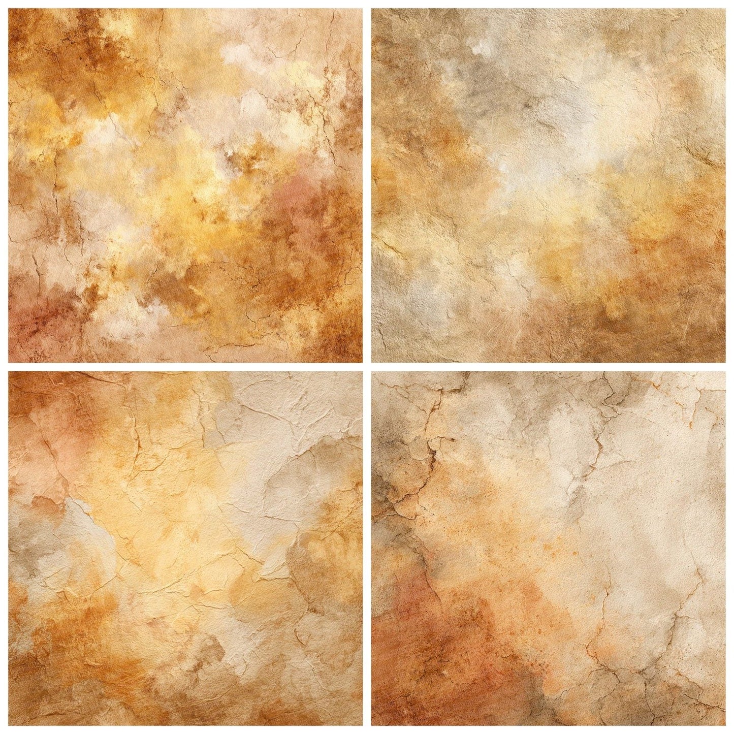 Dusty Gold Fade Digital Paper Pack (DDD001524)
