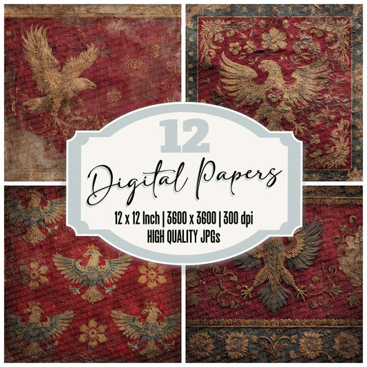 Eagle Banner Layers Digital Paper Pack (DDD001537)