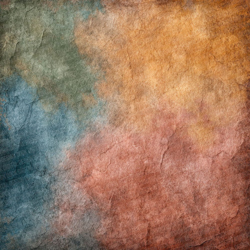 Earthy Watercolour Wash Rainbow Digital Paper Pack (DDD001544)