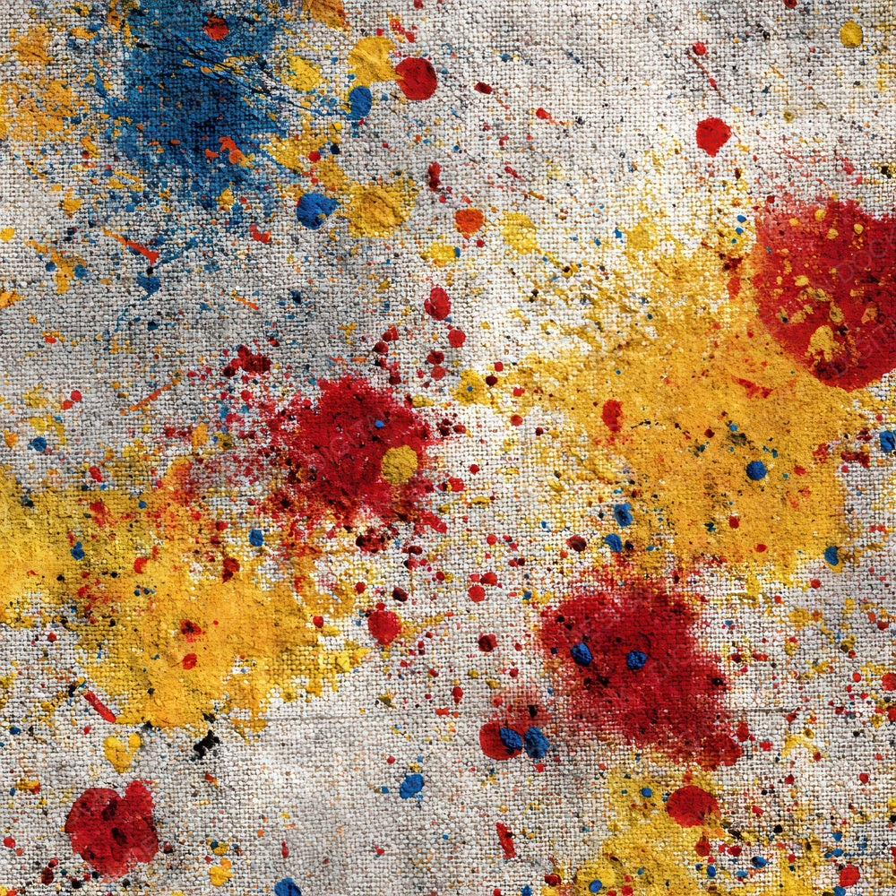 Fabric Paint Explosion Digital Paper Pack (DDD008774)
