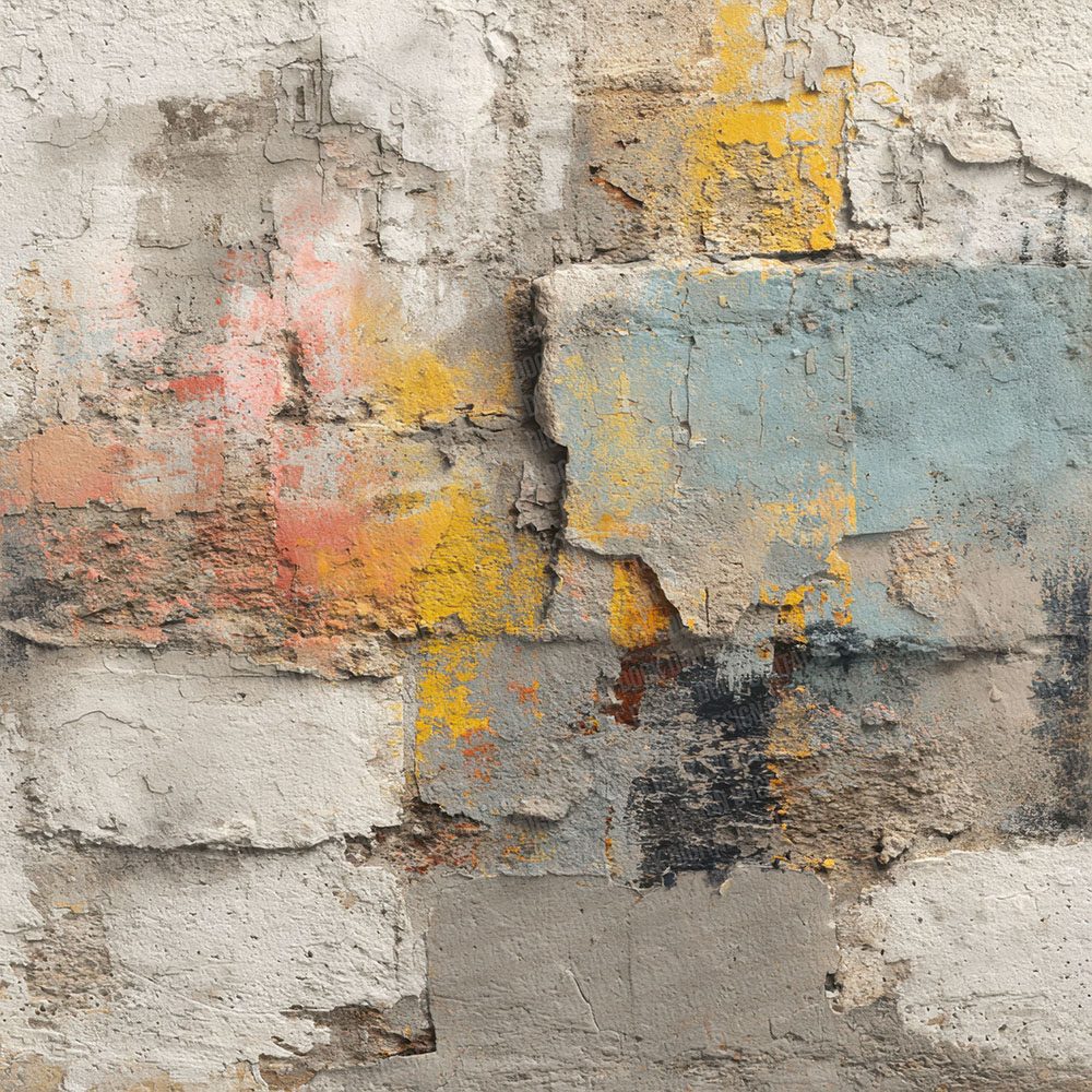 Faded Graffiti Brick Wall Digital Paper Pack (DDD001647)