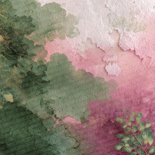 Fern Plum Drift Digital Paper Pack (DDD001697)