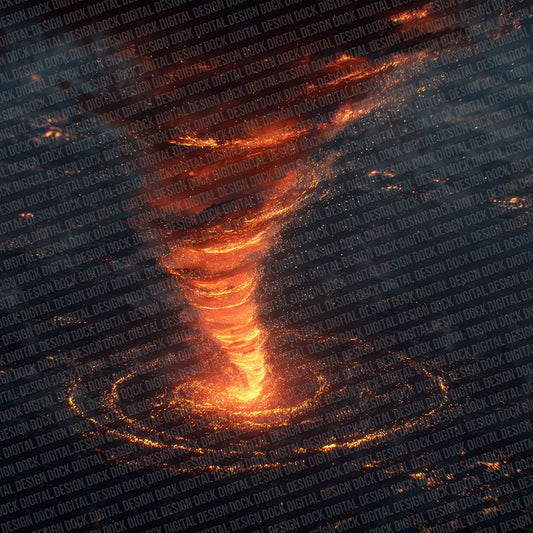 Fire Tornado Digital Paper Pack (DDD001711)