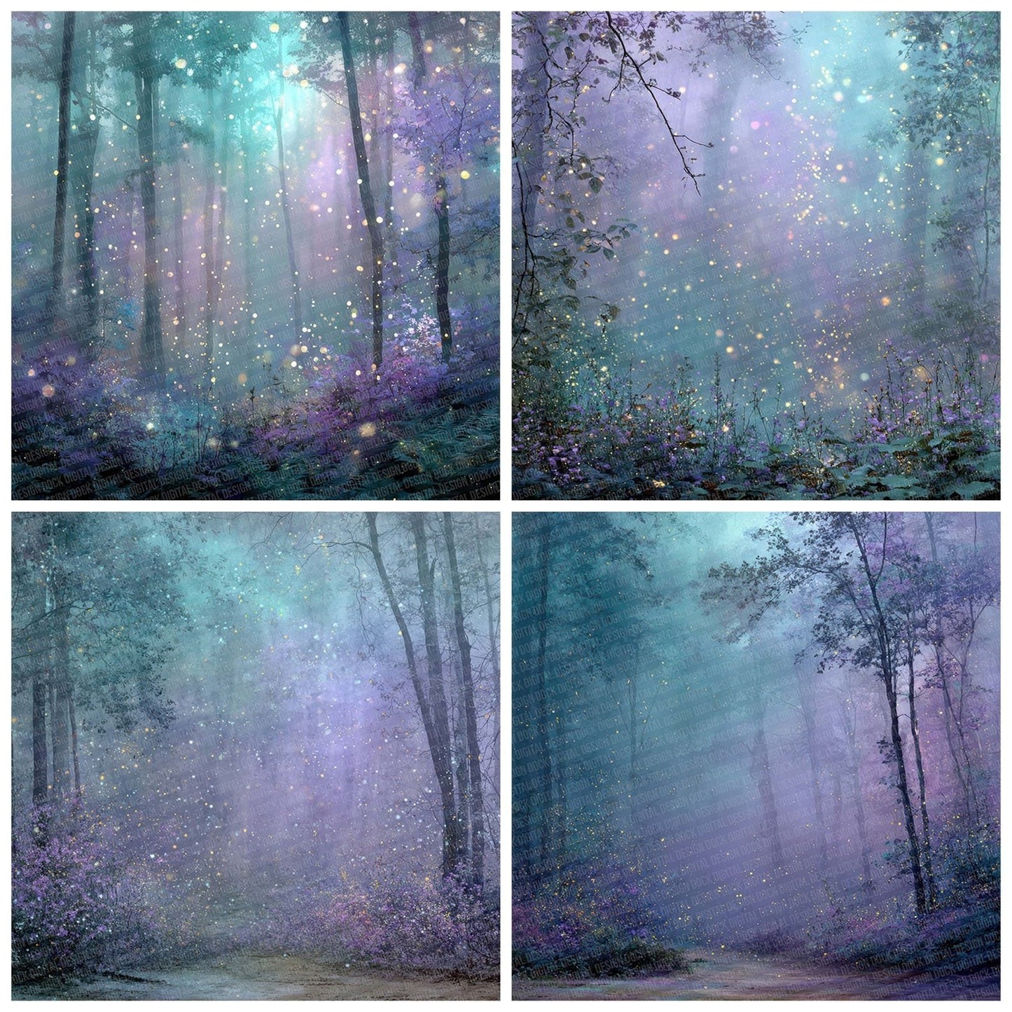 Firefly Forest Light Digital Paper Pack (DDD001713)