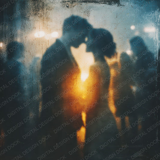 First Dance Silhouette Digital Paper Pack (DDD007950)