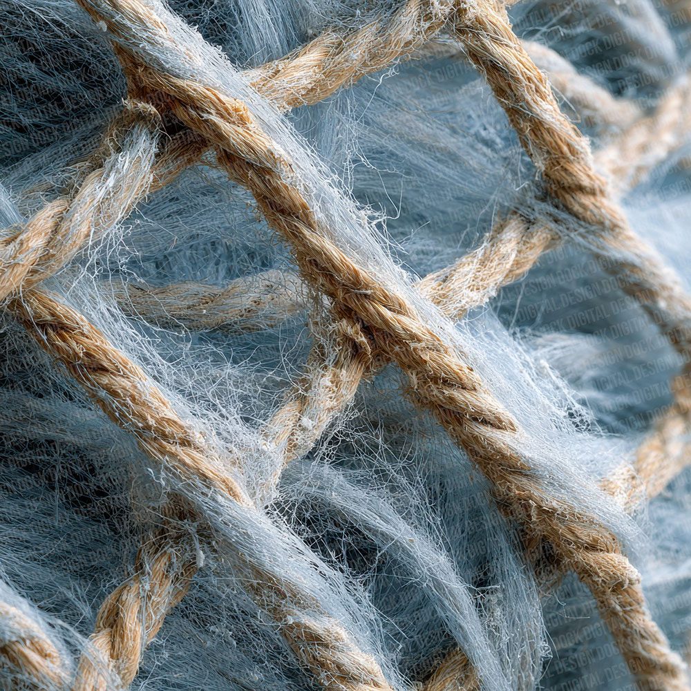 Fishing Net Texture Digital Paper Pack (DDD001718)