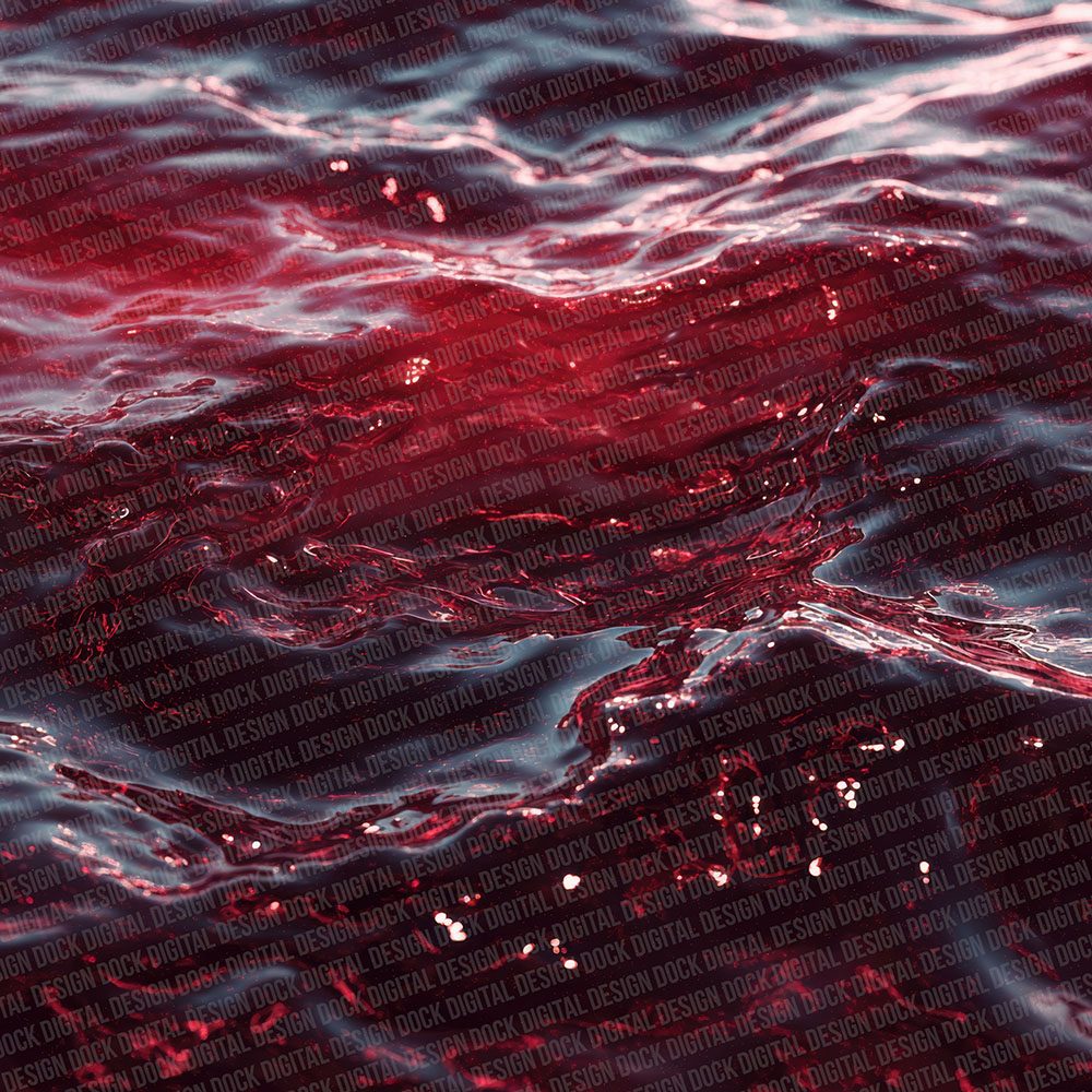 Flowing Red Wine Texture Digital Paper Pack (DDD001741)