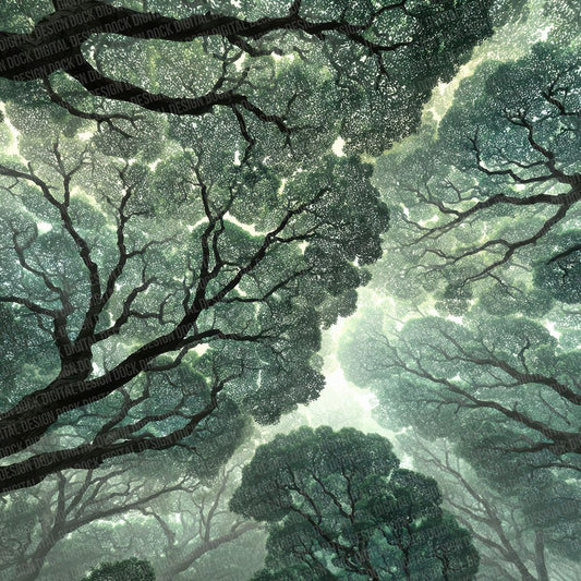 Forest Canopy Texture Digital Paper Pack (DDD001768)