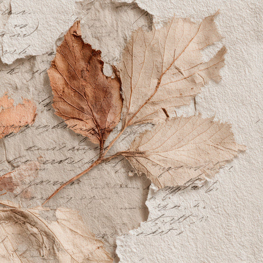 Frayed Leaf Vein Texture Digital Paper Pack (DDD012327)