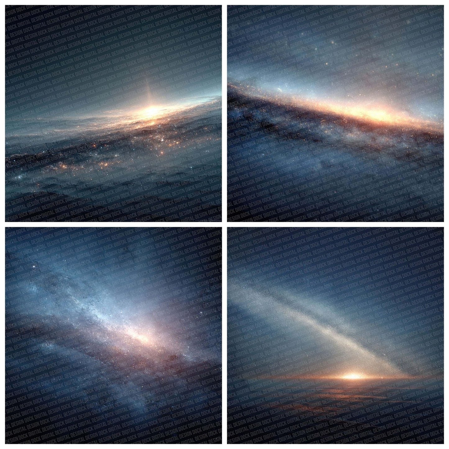 Galactic Horizon Light Digital Paper Pack (DDD001830)