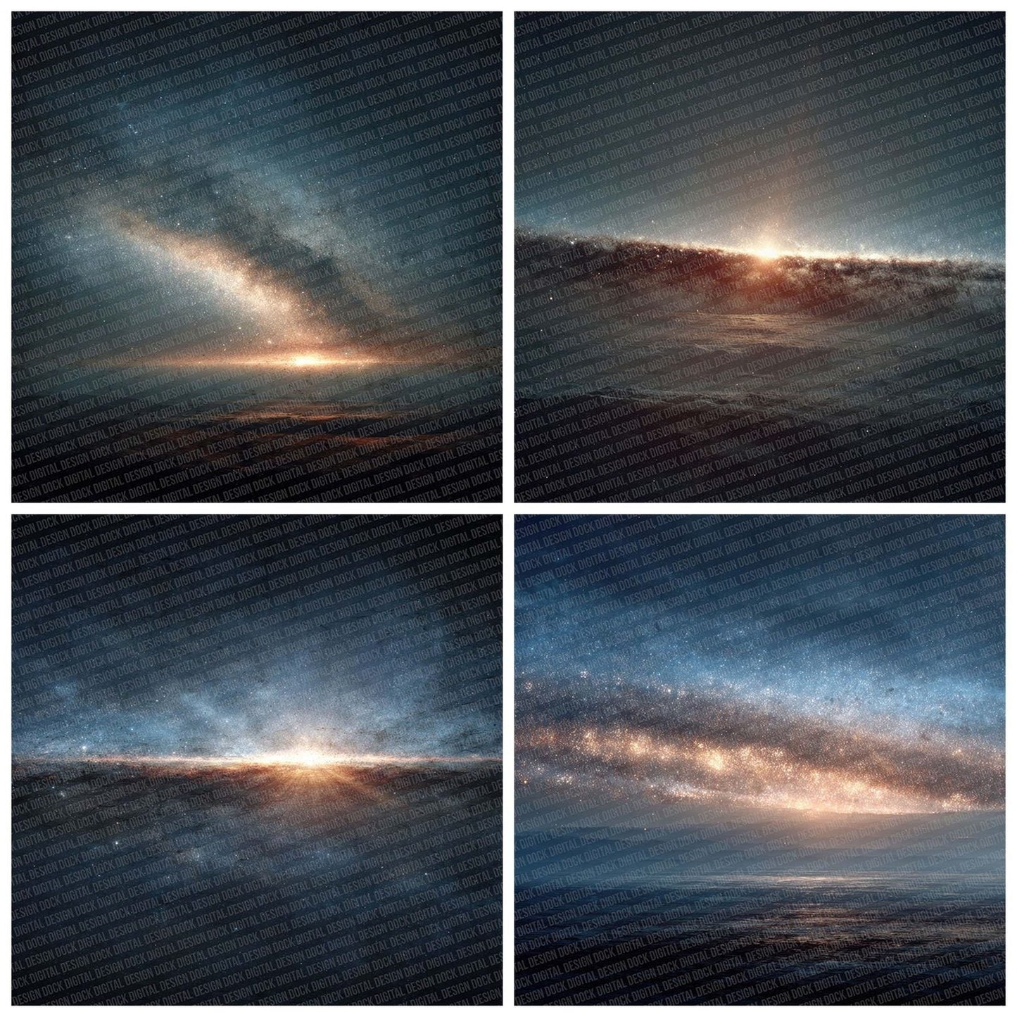 Galactic Horizon Light Digital Paper Pack (DDD001830)