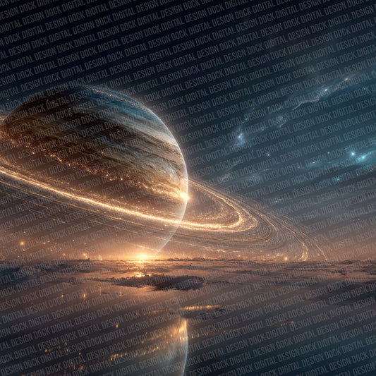 Gas Giant Glow Digital Paper Pack (DDD001837)