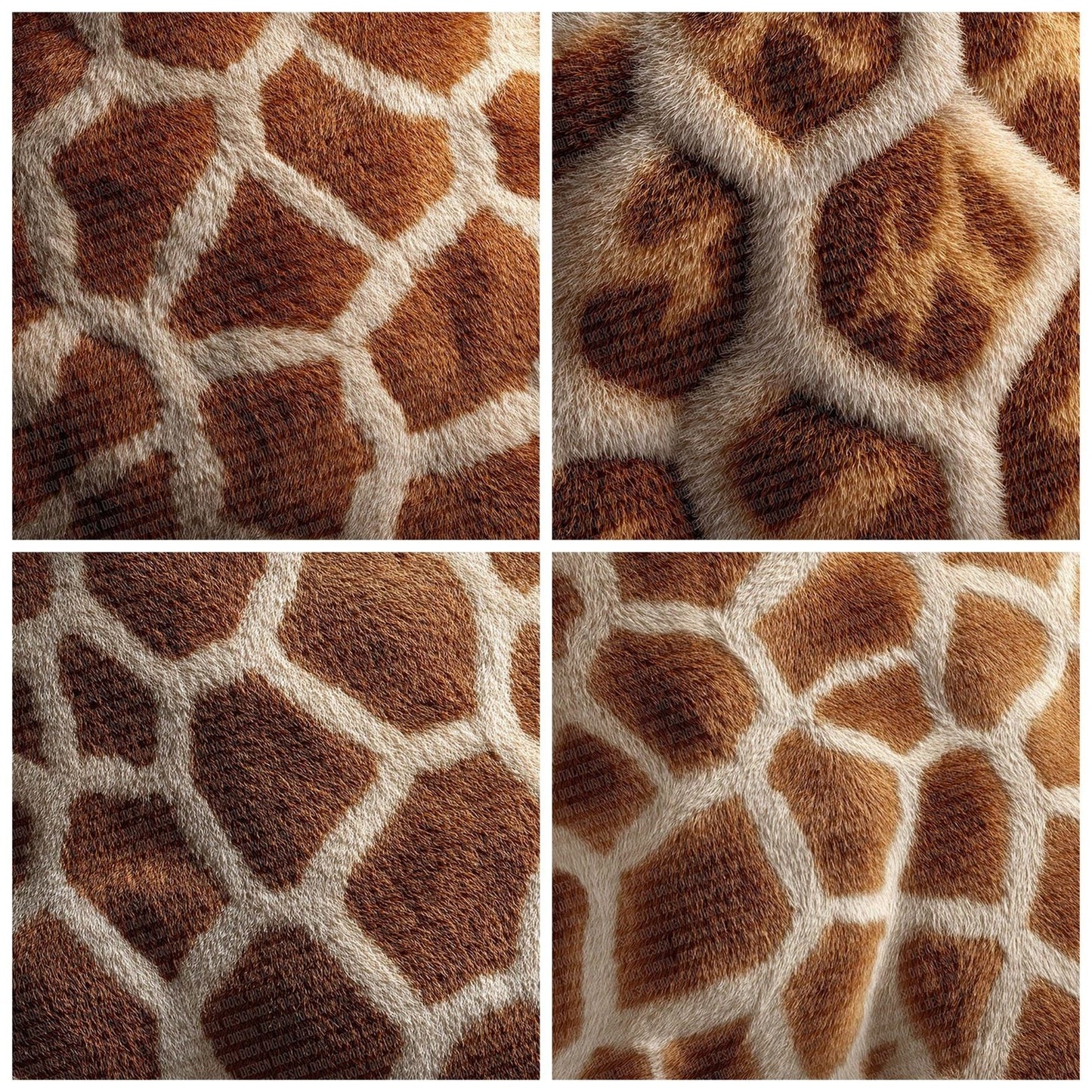 Giraffe Fur Macro Digital Paper Pack (DDD001858)