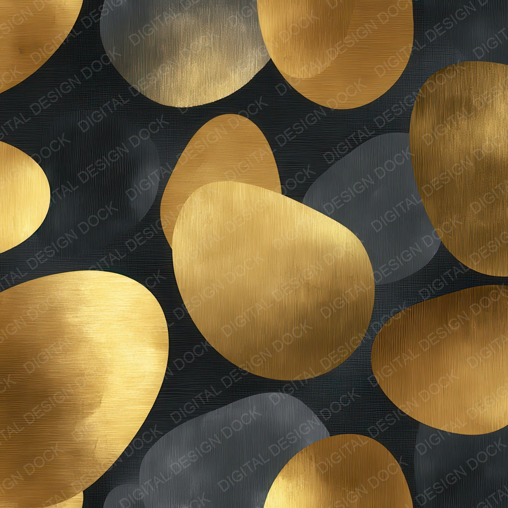 Gold Charcoal Camo Pattern Digital Paper Pack (DDD008372)