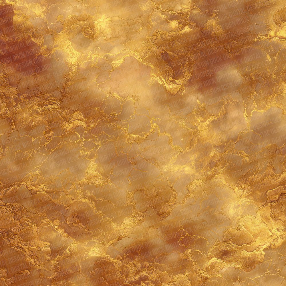 Gold Marble Clouds Digital Paper Pack (DDD001889)