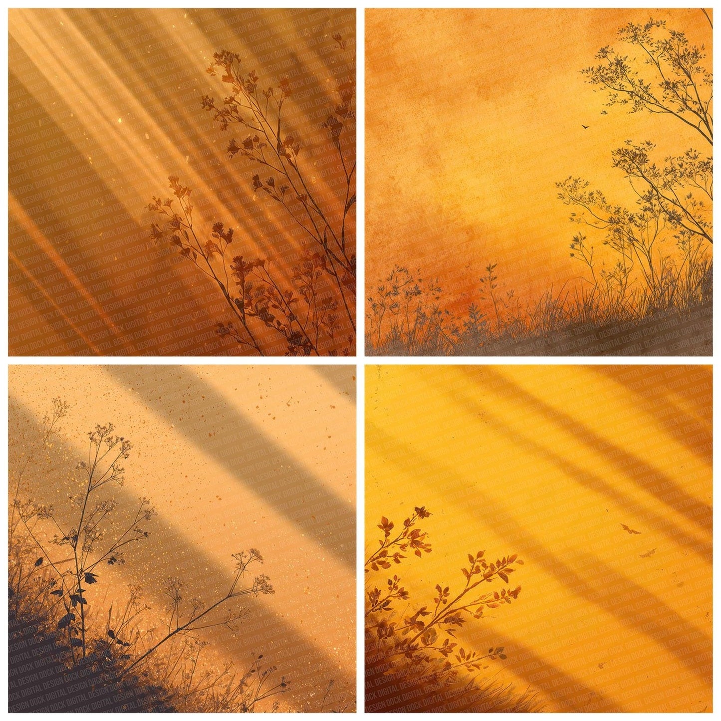 Goldhour Drag Stem Digital Paper Pack (DDD001906)
