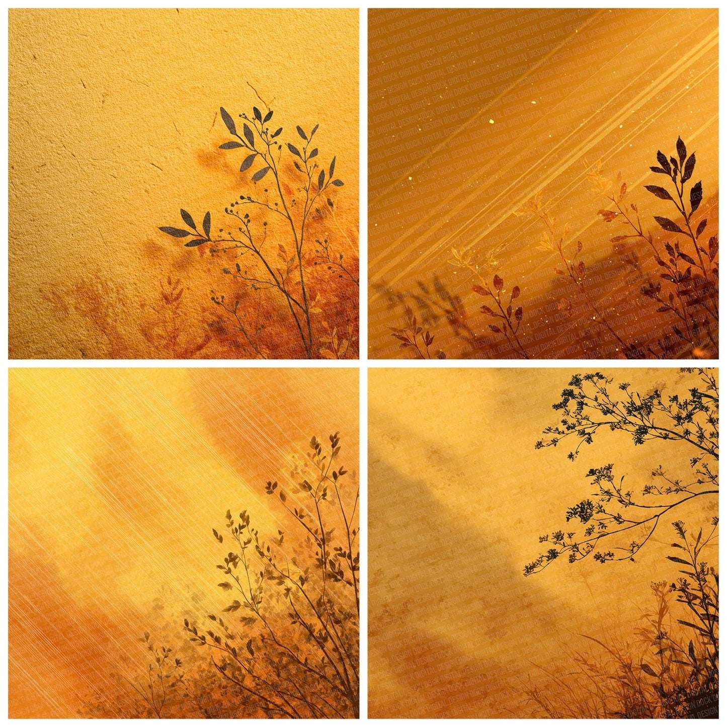 Goldhour Drag Stem Digital Paper Pack (DDD001906)