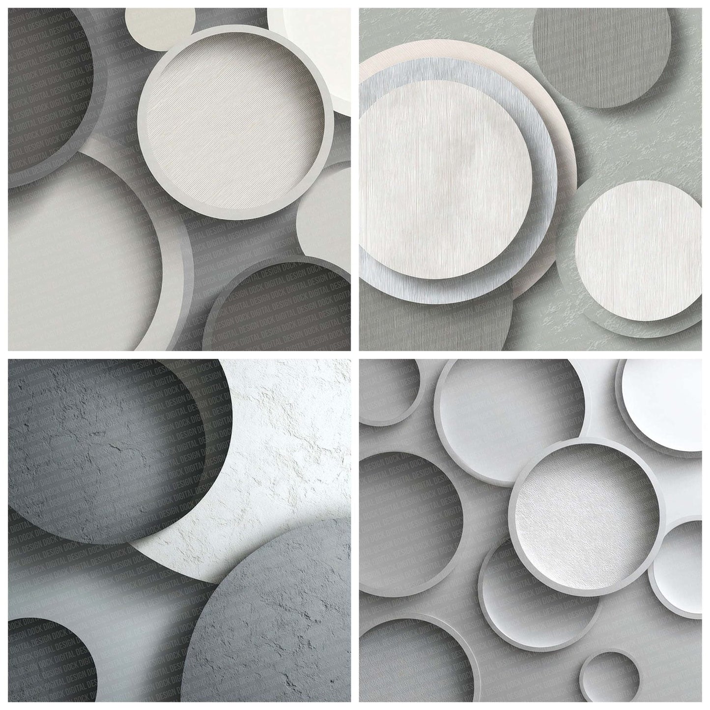 Graphite Cloud Background Digital Paper Pack (DDD001931)